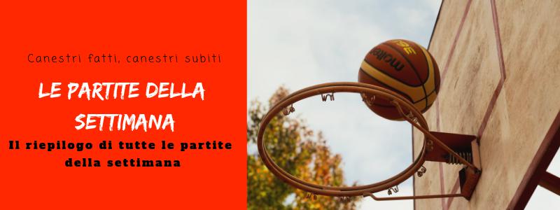 partite della  settimana laurenziana basket