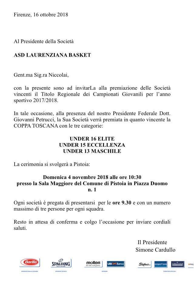 riconoscimento stagione 17 18