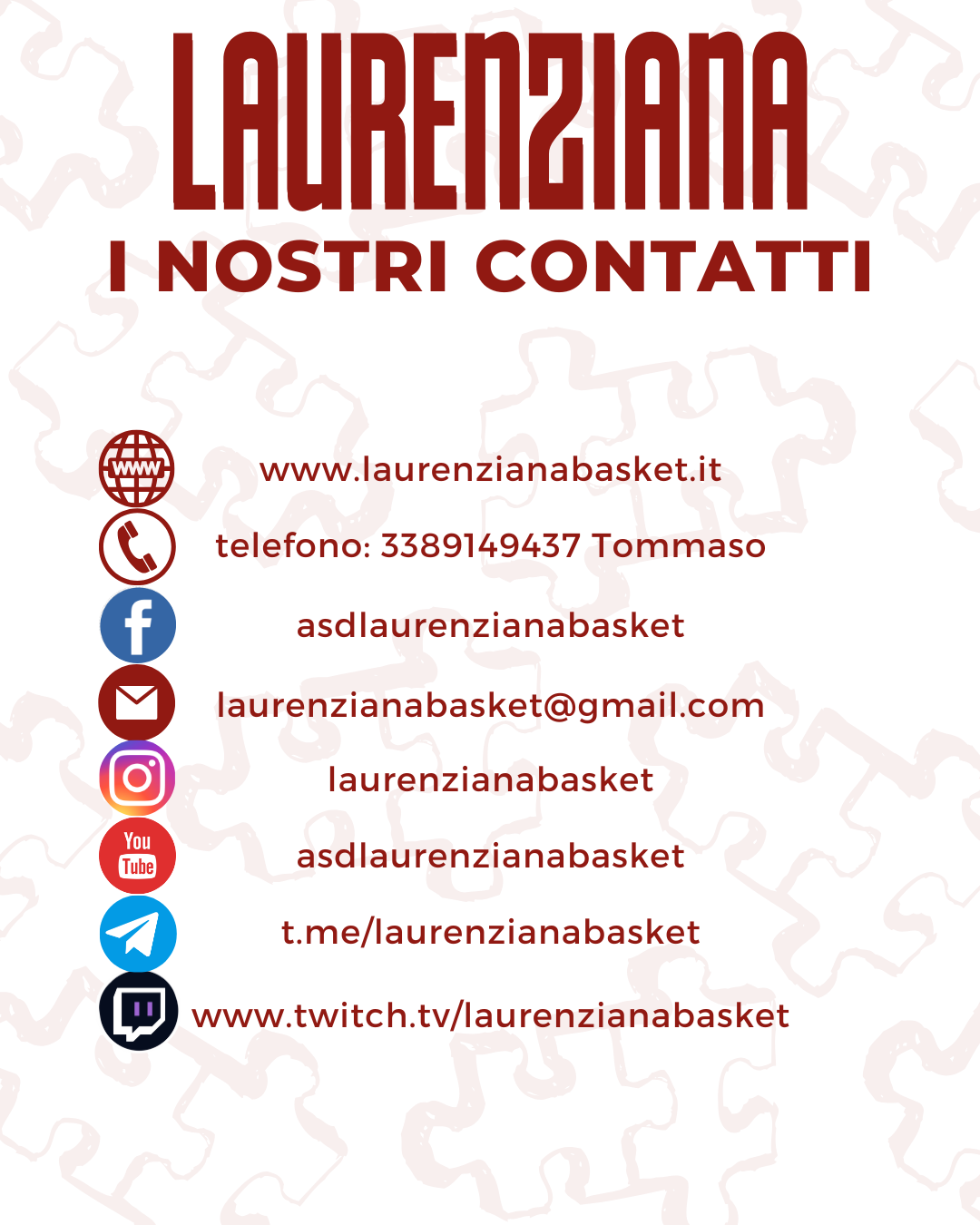 25 26 CONTATTI